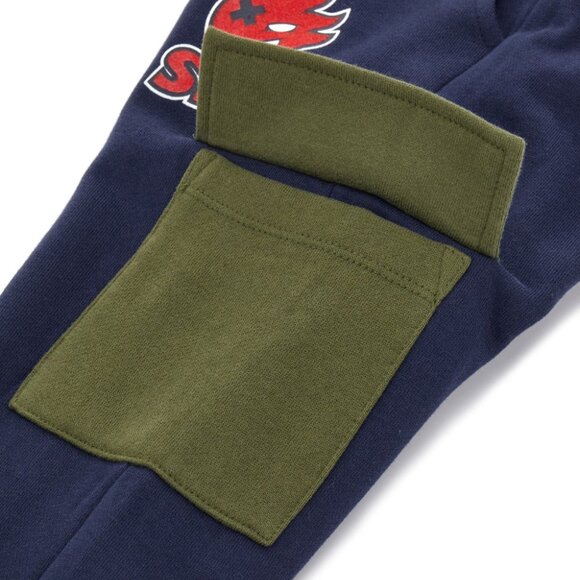 New - Original Marines – US Seller - TRENDY PRINTED COTTON POCKET SWEATPANTS - Picture 4 of 7